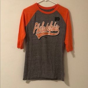 Philadelphia Flyers 3/4 Sleeve Reebok Hockey Shirt